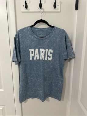Antistar Paris Short Sleeve Tee in Blue